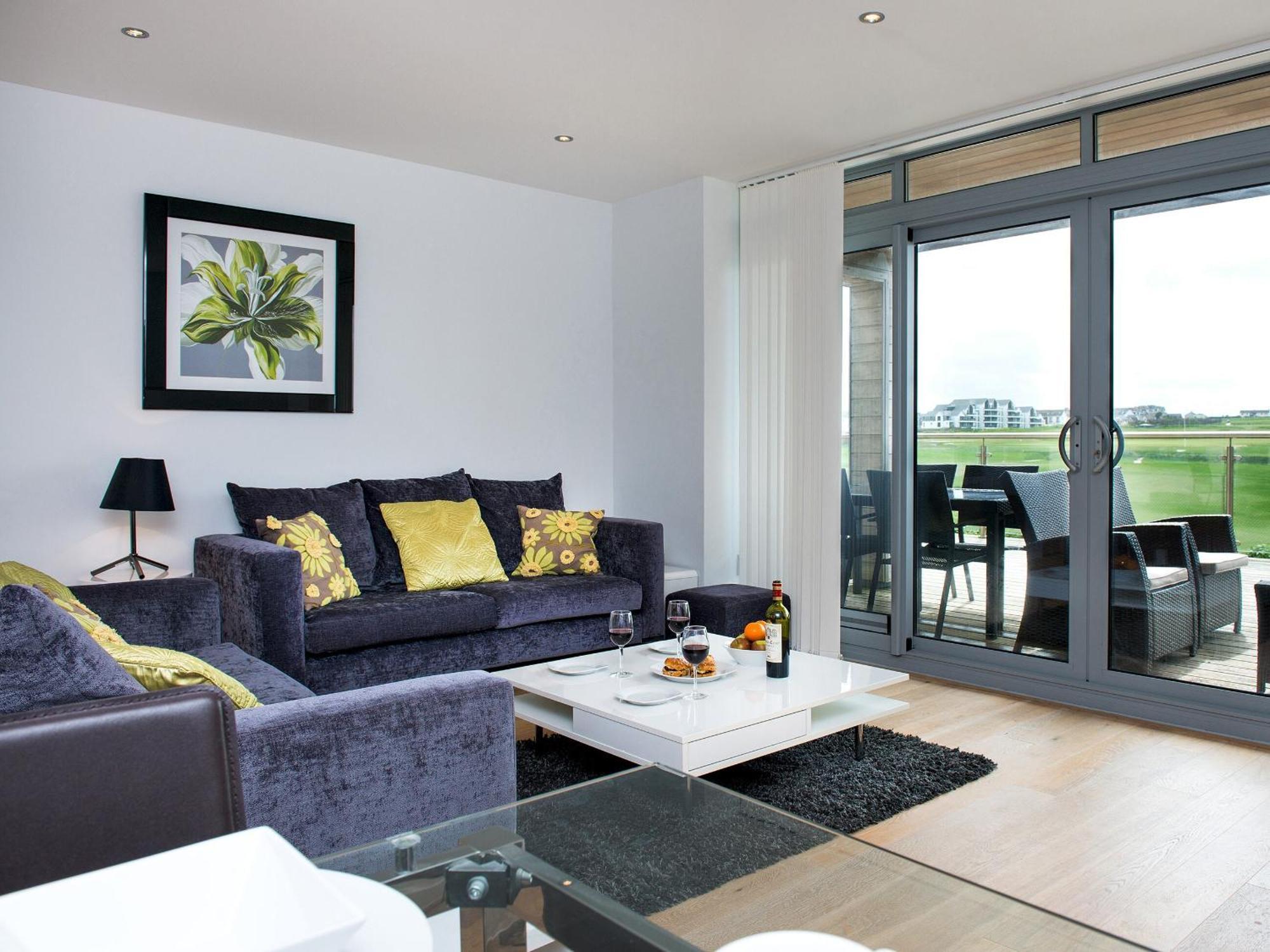 Апартаменты Fistral View - 3 Cribbar Ньюки Экстерьер фото